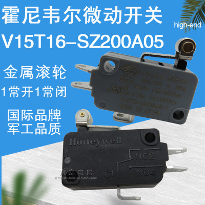 Honeywell霍尼韦尔微动开关 V15T16-SZ200A05短脚带金属轮限位