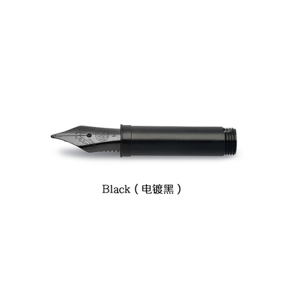 Kaweco镀黑晶钻笔尖体验书写顺滑