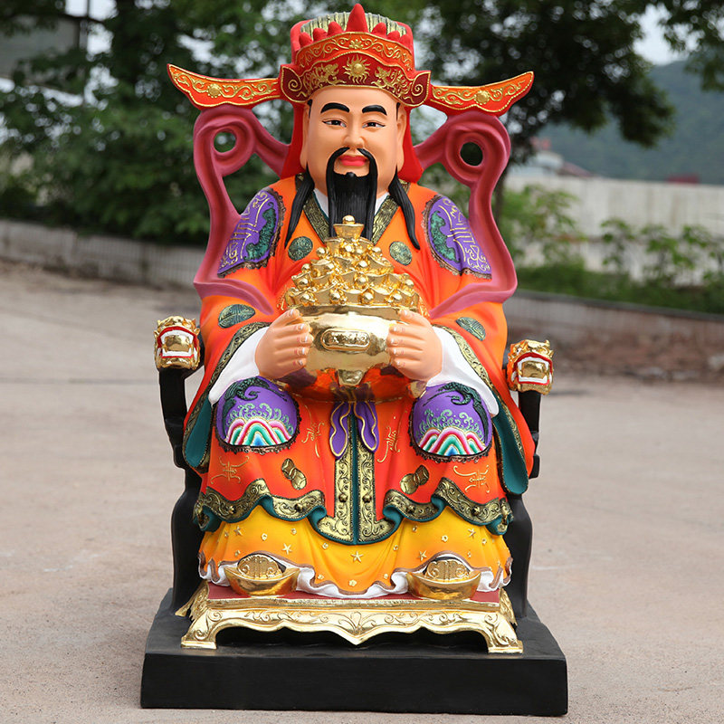 寺庙大型摆件树脂佛像文财神爷