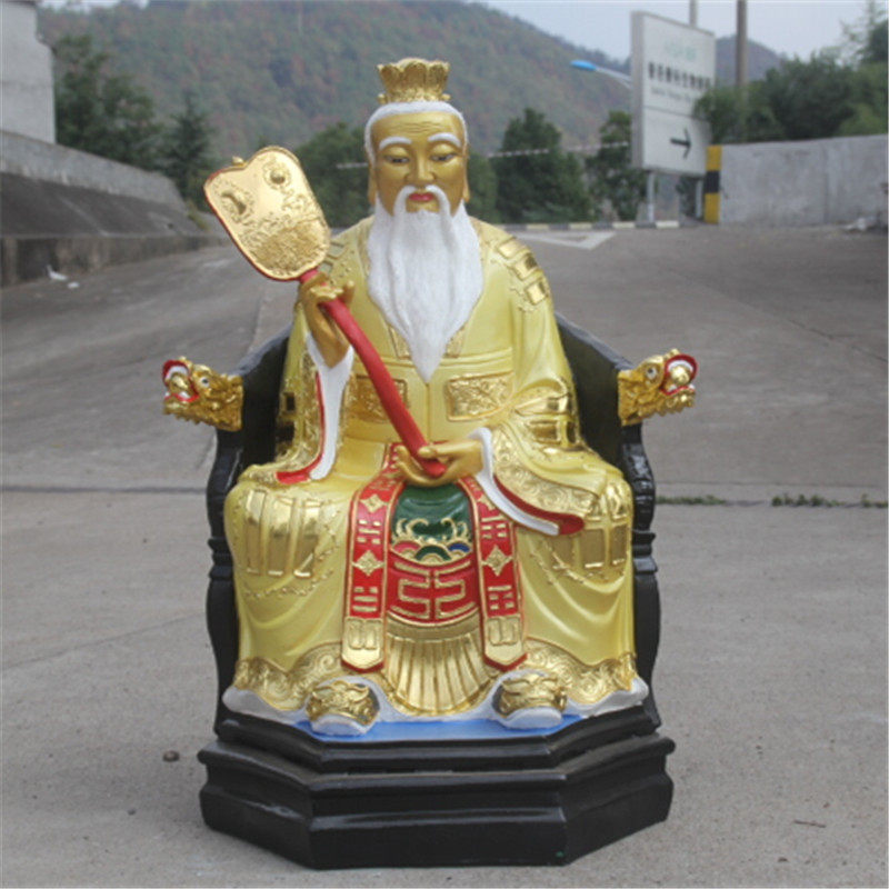 工厂出售寺庙大型树脂佛像 88cm太上老君佛像  太乙真人神像供奉