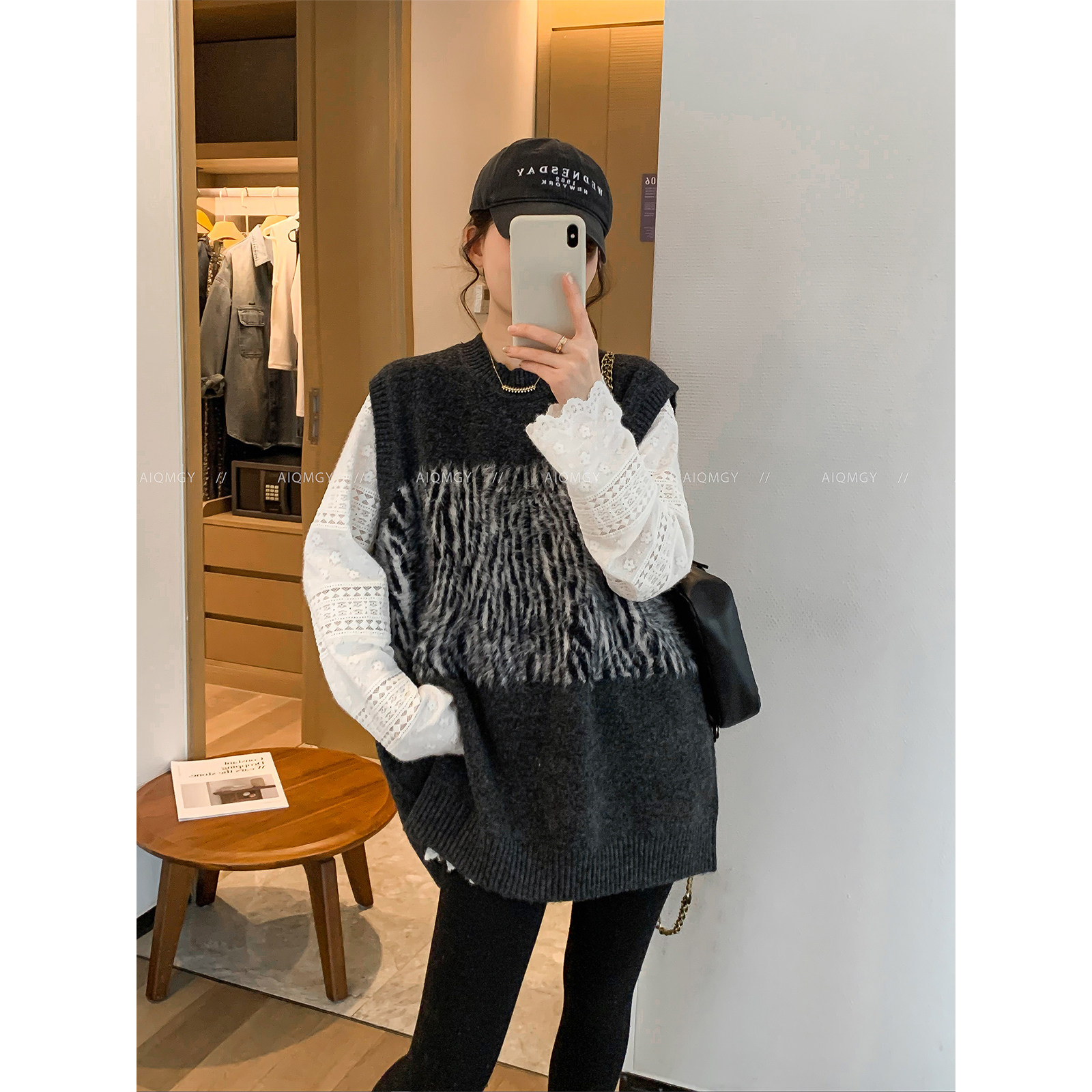 爱情魔鬼 针织马甲【1/22 20:00新品】提前加购收藏限时95折,女装/女士精品,马夹,淘宝优惠券,粉丝福利购,淘宝优惠卷