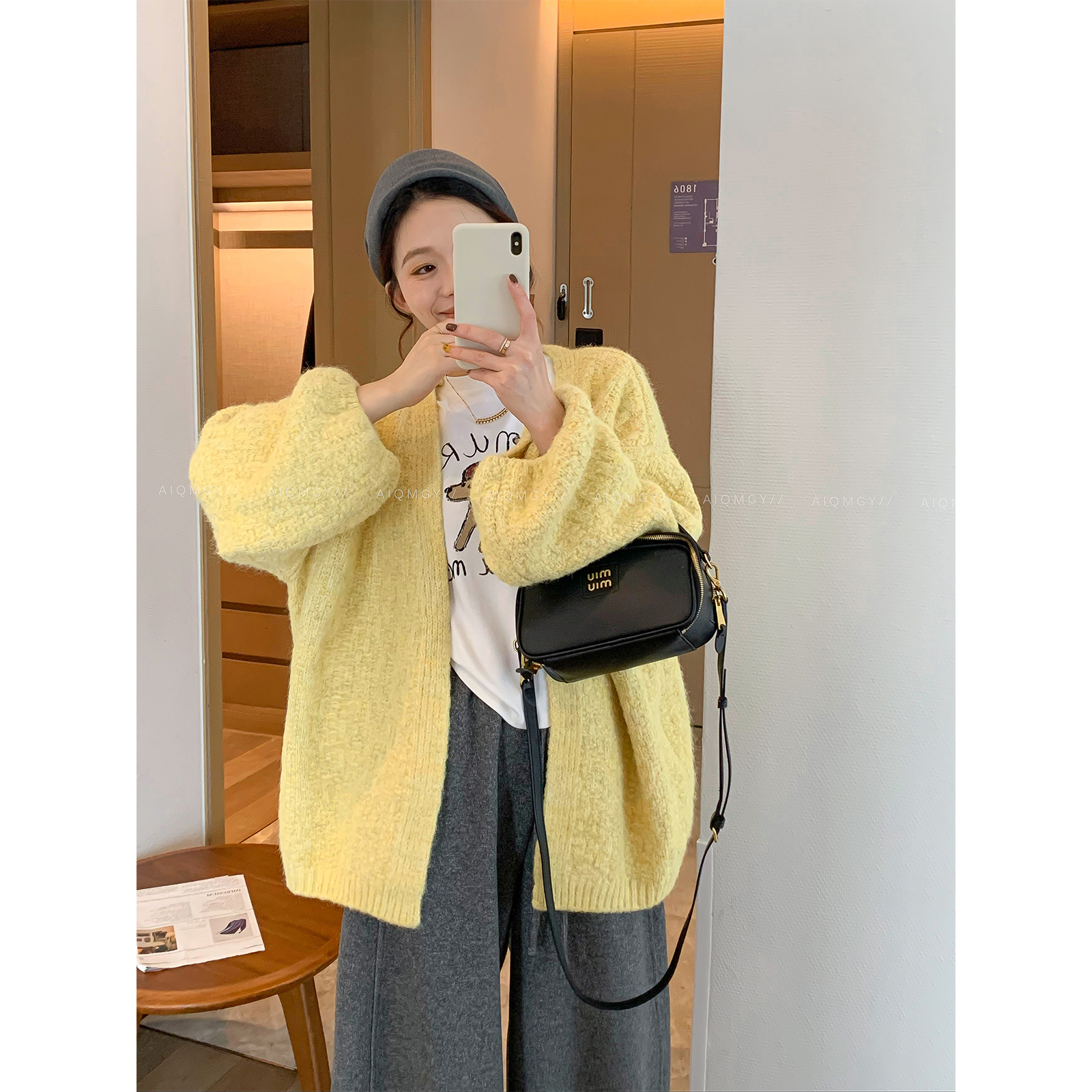 爱情魔鬼鱼针织衫毛衣羊毛上衣