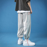 主推款！现货！2021春夏港风休闲裤大码宽松休闲束脚裤K1508P45，男装休闲裤，星座1602（原101B）