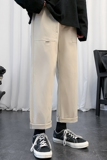 春季直筒裤韩版潮流百搭宽松休闲西装裤ins港风小西裤K02P35，男装休闲裤，星座1602（原101B）