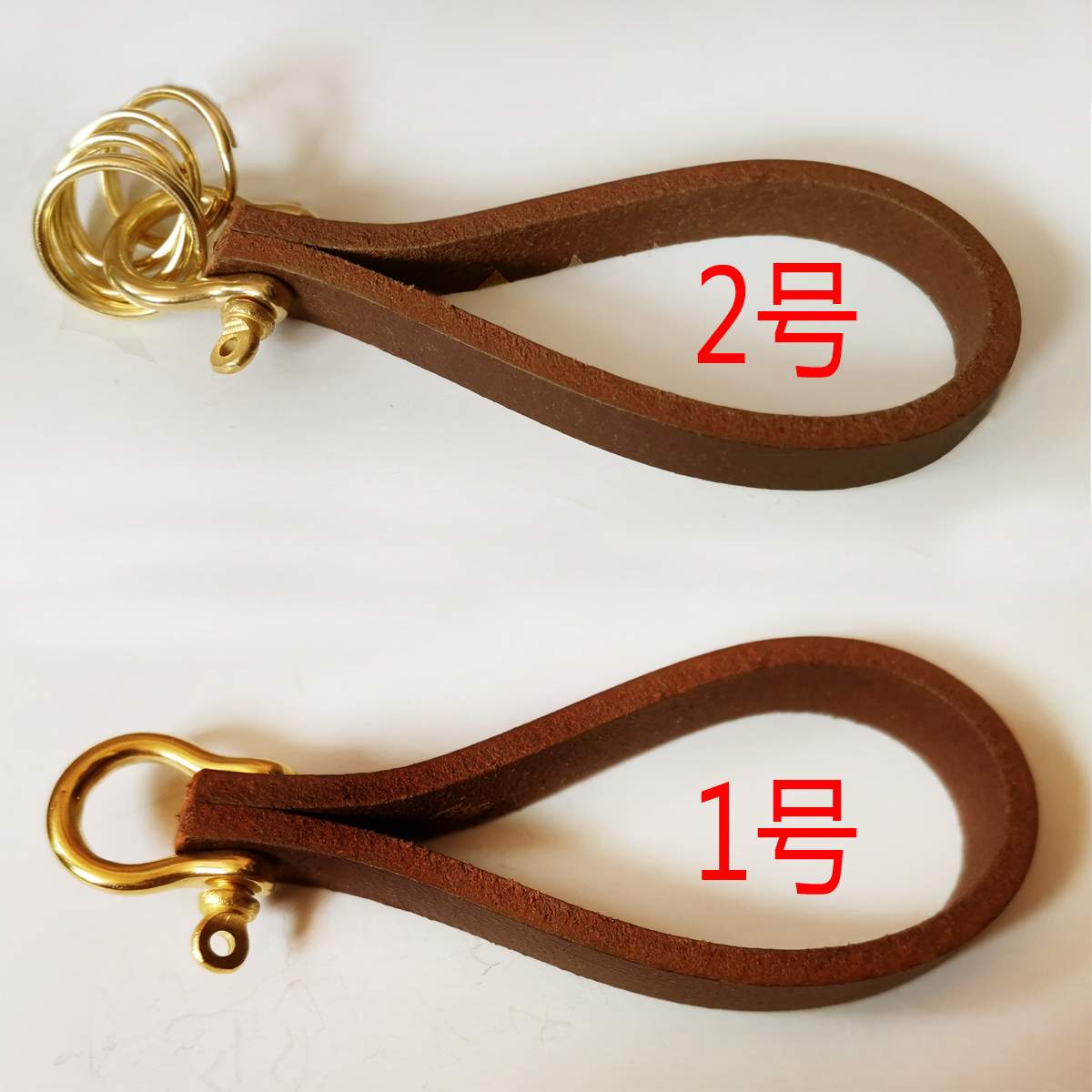 牛皮手扣钥匙扣钥匙圈八卦骰子