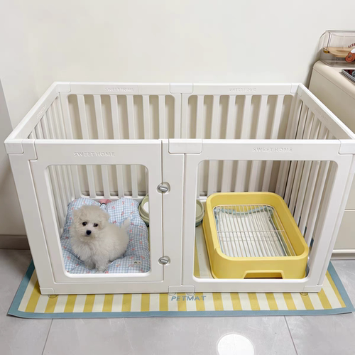 狗狗围栏栅栏室内防护栏挡板新型宠物小型中型犬小狗笼子别墅家用