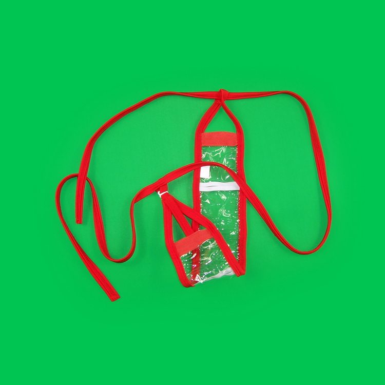 奥图店卫生带月经带wd012-5 男女透明pvc情侣 买一送一