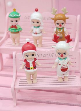 少女心粉色椅子拍照道具桌面摆件