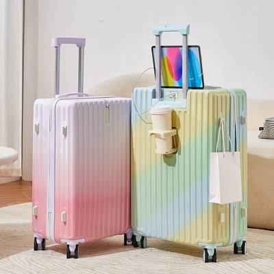 New luggage trolley box with high aesthetic value password