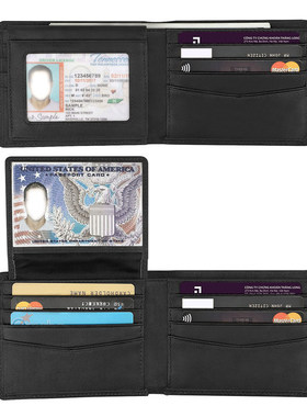 New Men's Genuine Leather Wallet Premium Zero Wallet