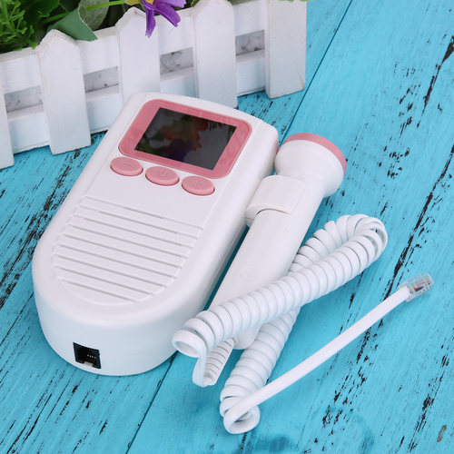 New Prenatal Fetal Doppler LCD Screen Home Use Baby Pocket