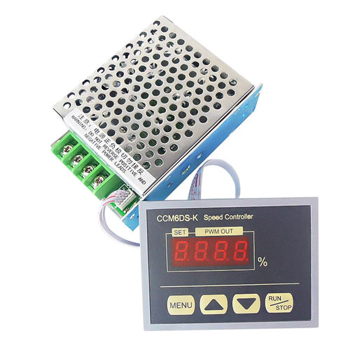 New CCM6DS-K DC 12V To 80V 30A PWM DC Motor Speed Controller