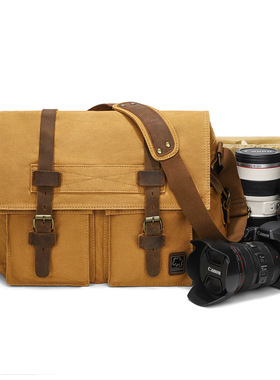 Canvas bag for DSLR photography digital camera bag单反相机包