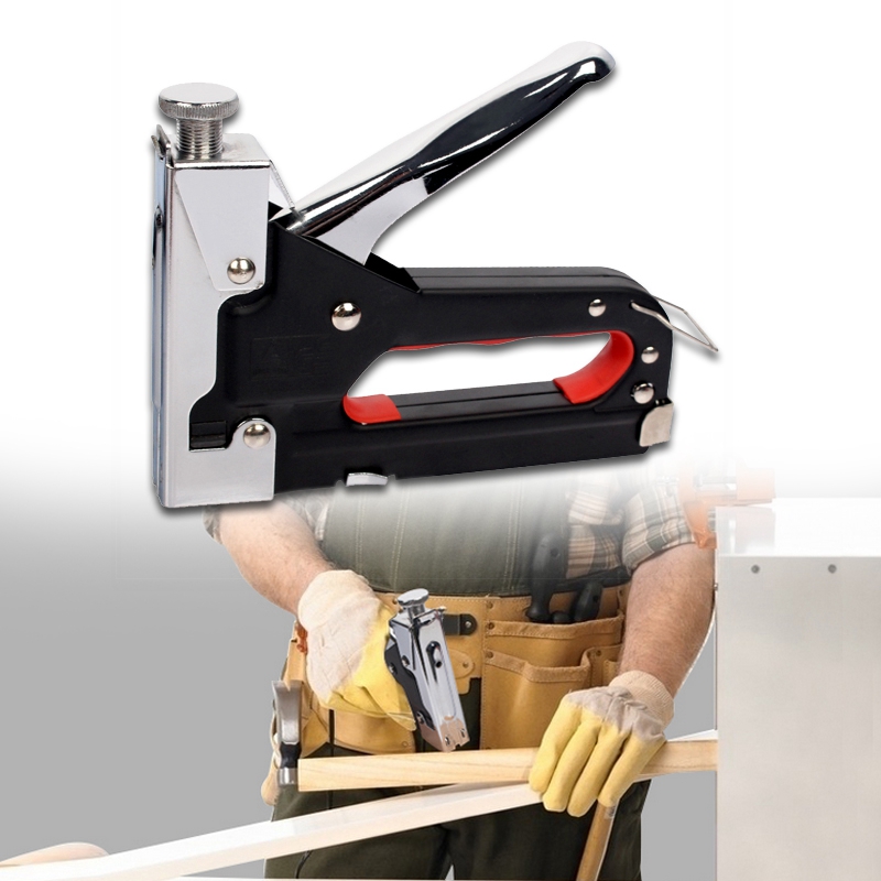 2024 Multitool Nail Staple Gun Furniture Stapler For Wood-封面