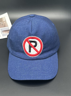 权志龙GD同款字母P牛仔鸭舌帽棒球帽户外遮阳帽小雏菊刺绣帽子男