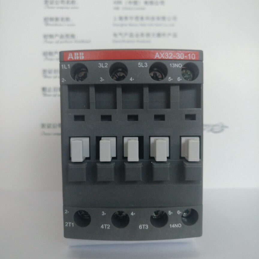 ABB交流接触器AX32-30-10 32A AX系列 ABB新款替代A30D-30-10