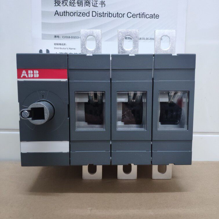 ABB隔离开关OT400E03P负荷开关柜门操作 隔离 含加长杆及操作手柄