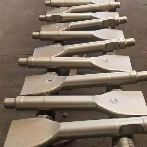 扁头钎杆 挖掘机破碎锤大扁铲45/53/68/75扁头炮纤加强型高耐磨