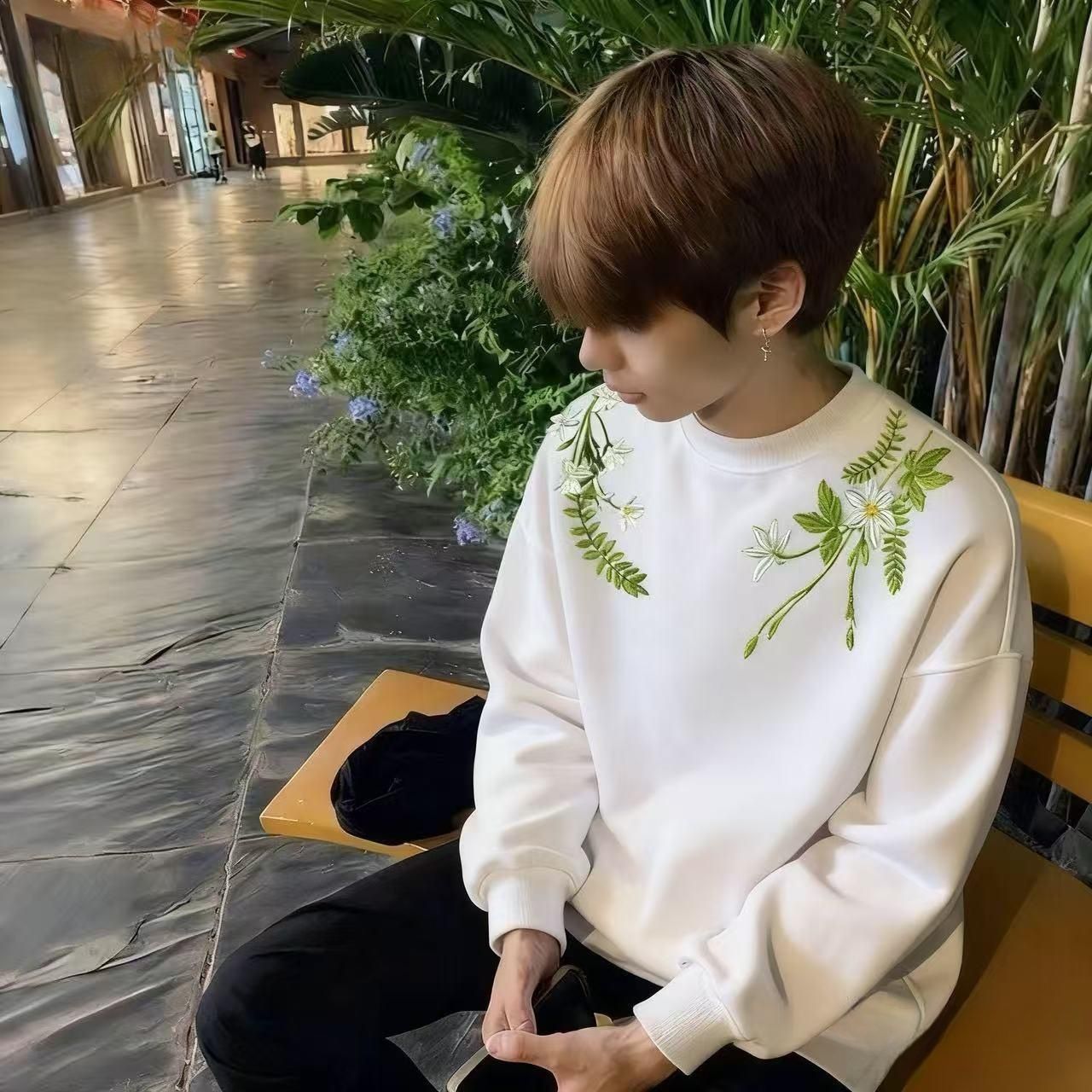 加绒卫衣男士秋冬加绒连帽重磅2025新款潮牌青少年宽松痞帅炸街装