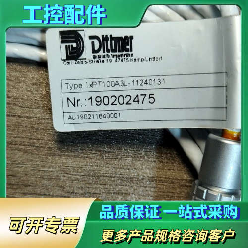 德国Dlttmer 1xPT100A3L-11240131【议价】