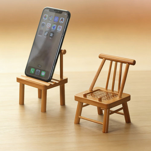 茂恒手工艺手工制作手机架摆件