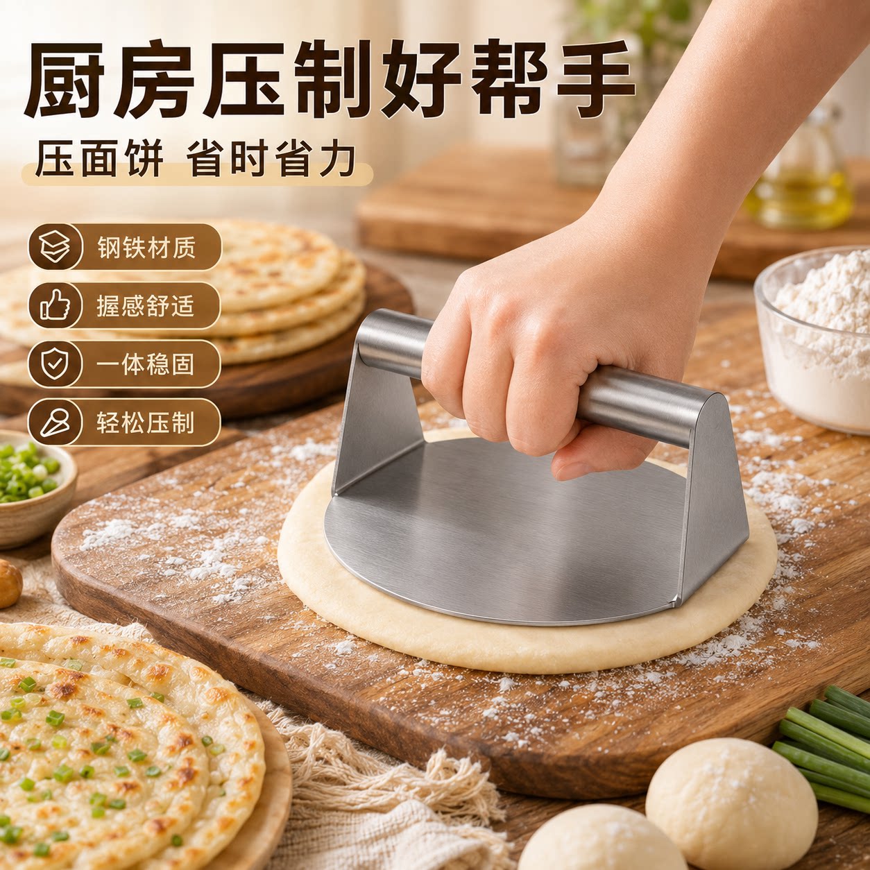 按压成型厨房小工具手柄款式