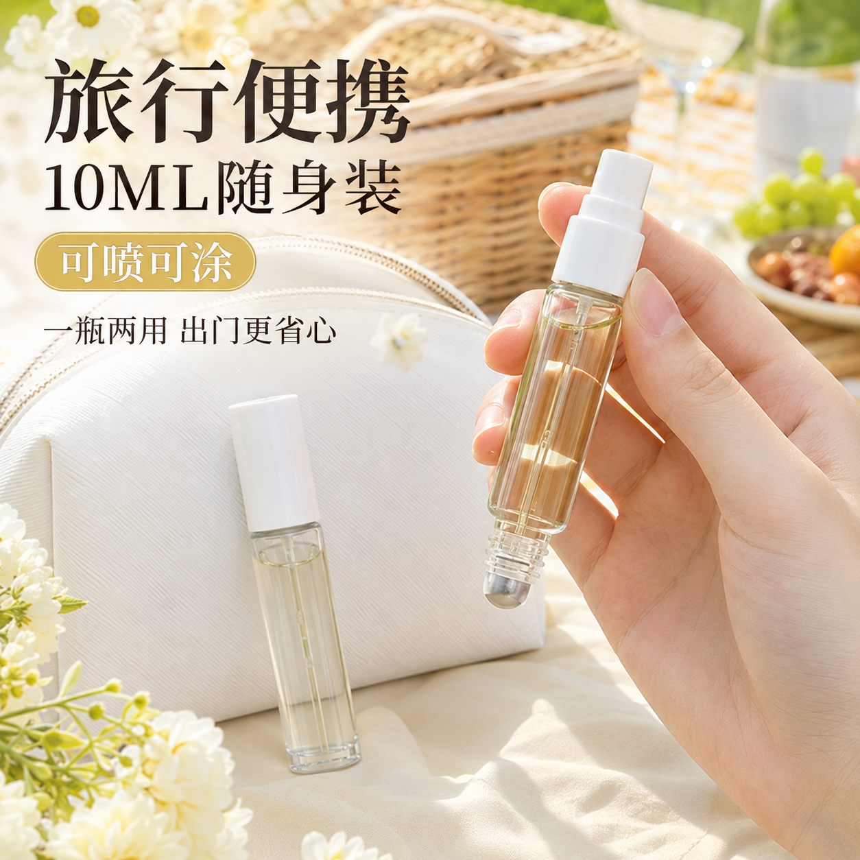 便携旅行补香随身小空瓶装家用