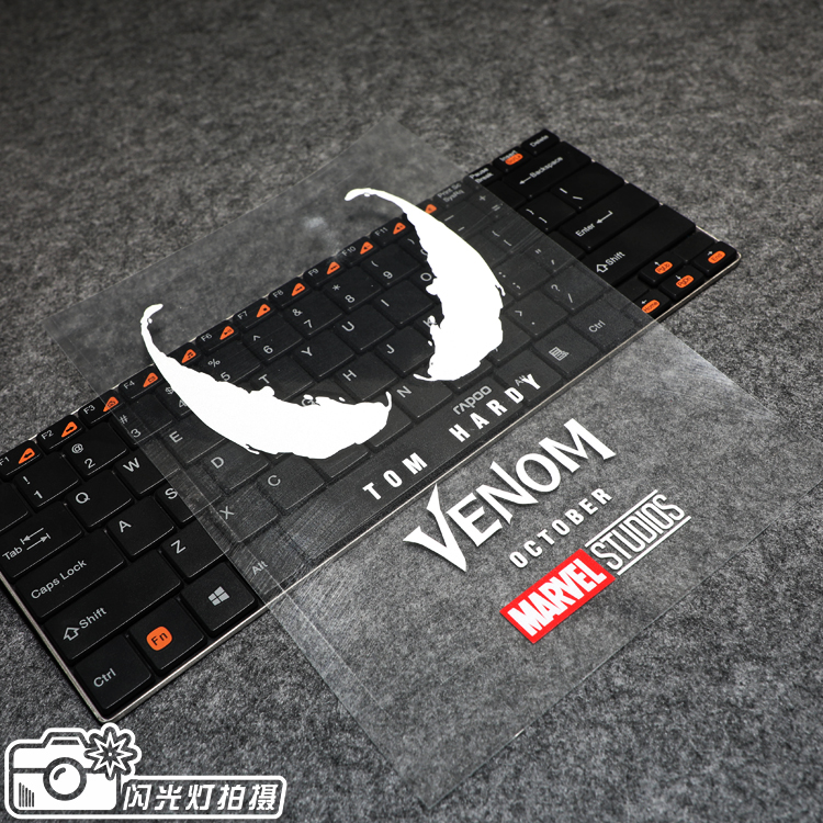 个性创意车贴毒液贴纸VENOM风挡