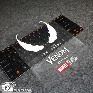 个性 创意车贴毒液VENOM贴纸摩托车风挡油箱贴汽车后档玻璃反光贴