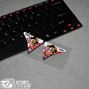 贴客部落 MotoGP25 Maverick 适用于Arai 镜片侧贴 反光贴 贴纸