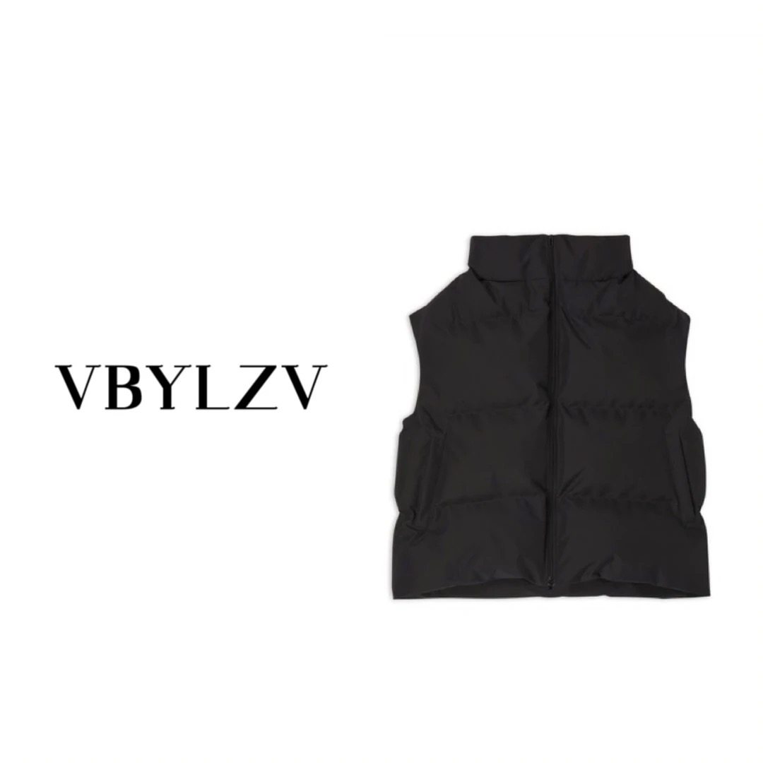 巴黎立领拉链休闲男女同款时尚百搭无袖棉服马甲,男装,常规马甲,淘宝优惠券,粉丝福利购,淘宝优惠卷