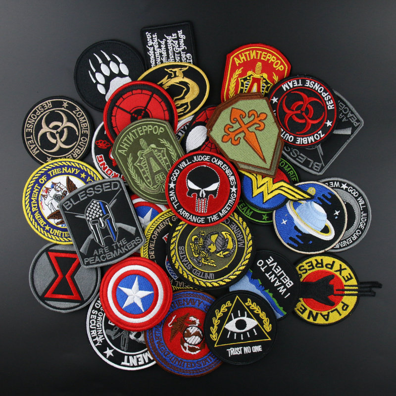 刺绣创意徽章户外装饰补丁贴