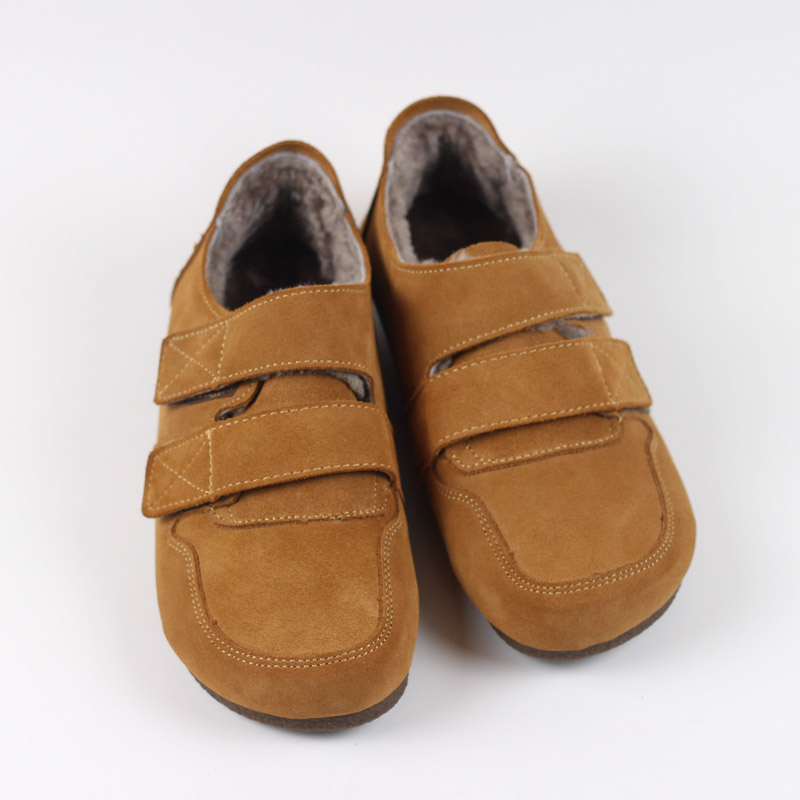 蚁团外贸冬季加绒保暖魔术勃肯鞋