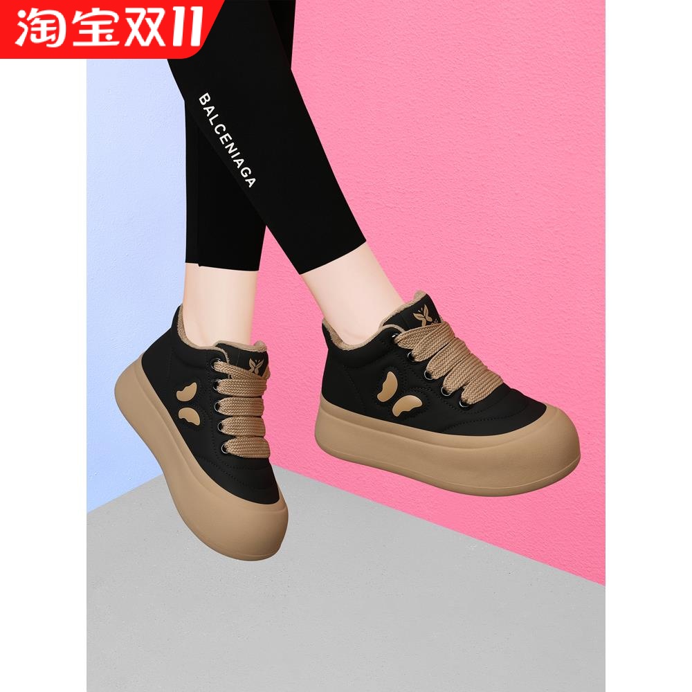 爆款大头鞋女2025秋冬季