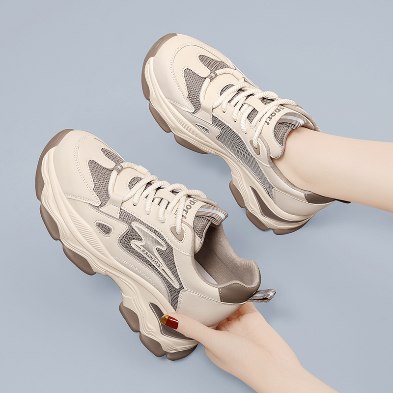 真皮老爹鞋2025新款春秋