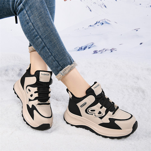 真皮厚底老爹鞋女2025年