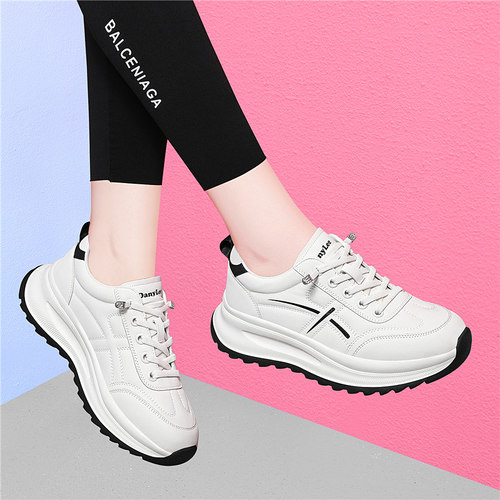 软底舒适小白鞋女2025秋