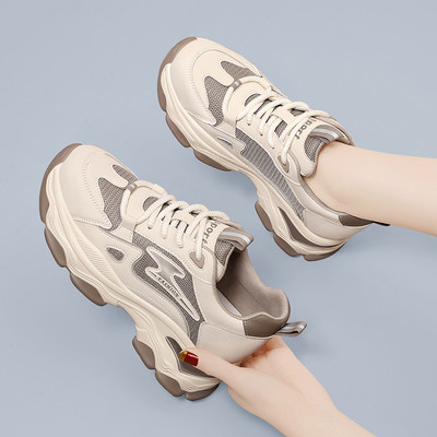 厚底老爹鞋女款2025新款