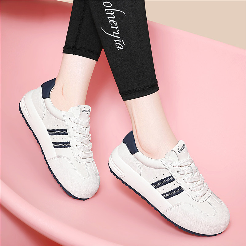 真皮小白鞋女鞋夏季透气2