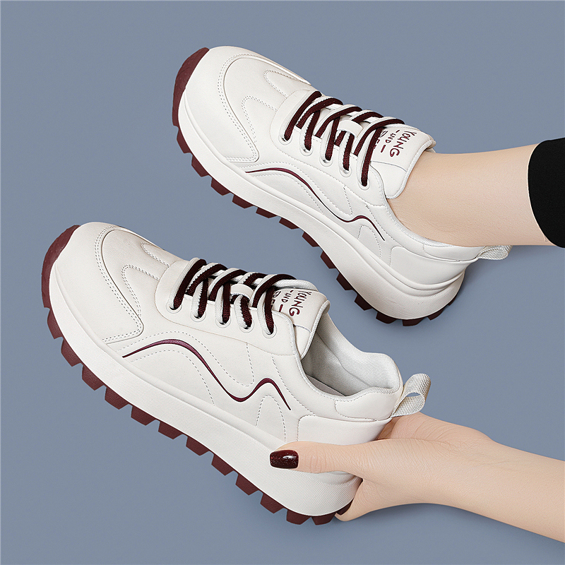厚底休闲鞋2025新款女鞋