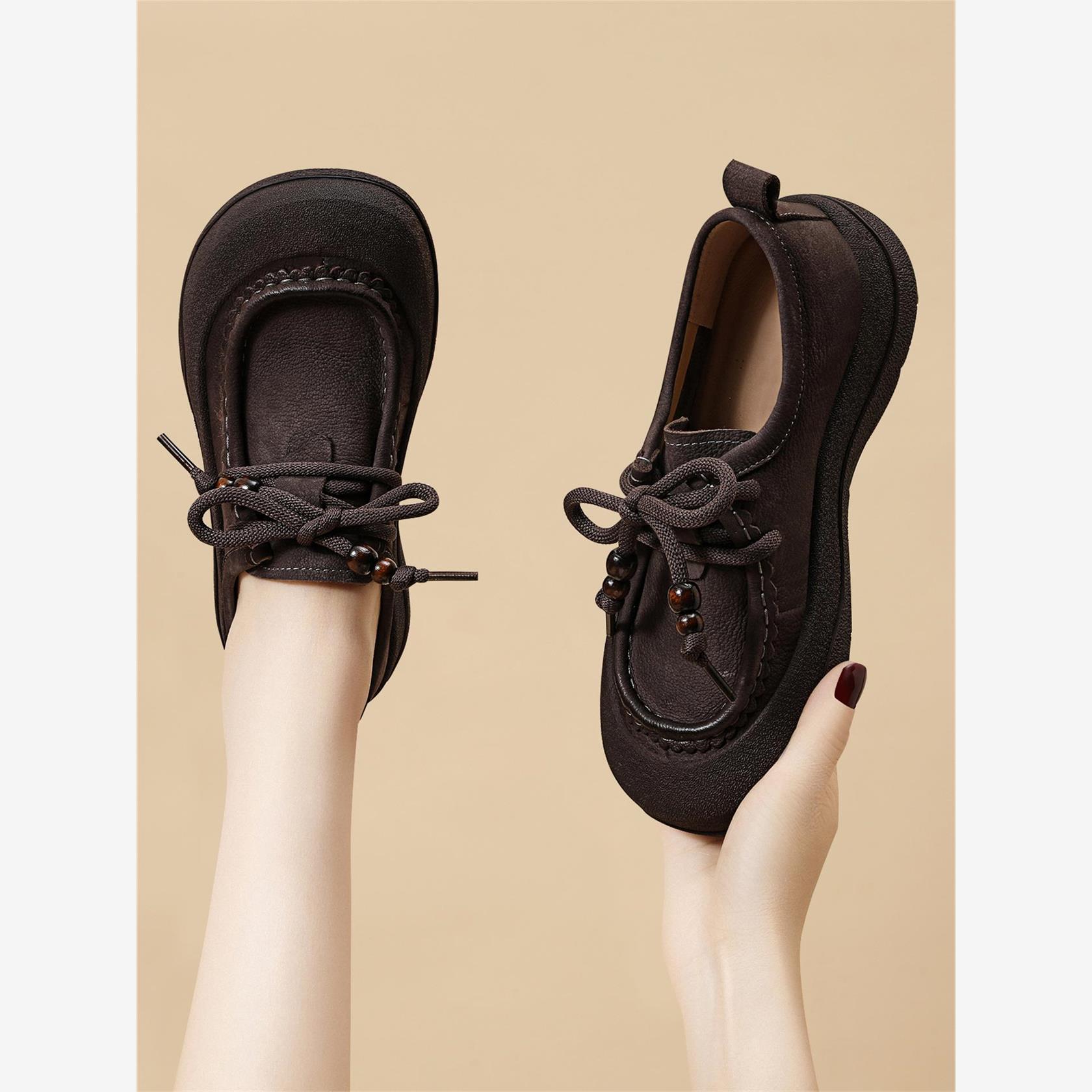 厚底内增高勃肯鞋女2025