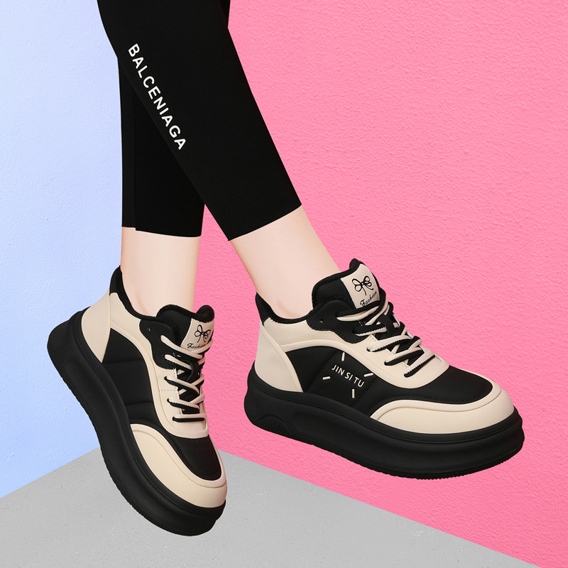 厚底棉鞋女2025新款冬季