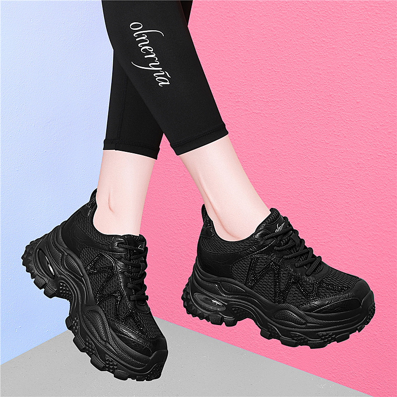 厚底老爹鞋女2025年新款