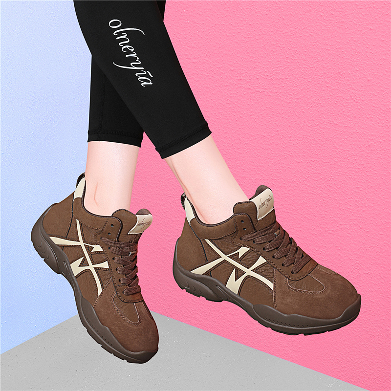 软底高帮休闲鞋女2025年