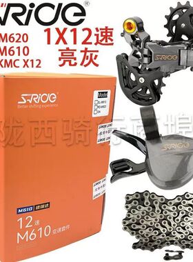 速瑞达M620 12速/13速变速套件山地自行车指拨后拨链条套件竞赛级