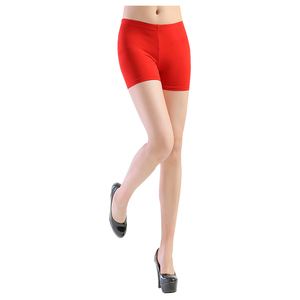 莫代尔女装红内裤女平角月经经期安全裤打底保险裤防走光无痕红色