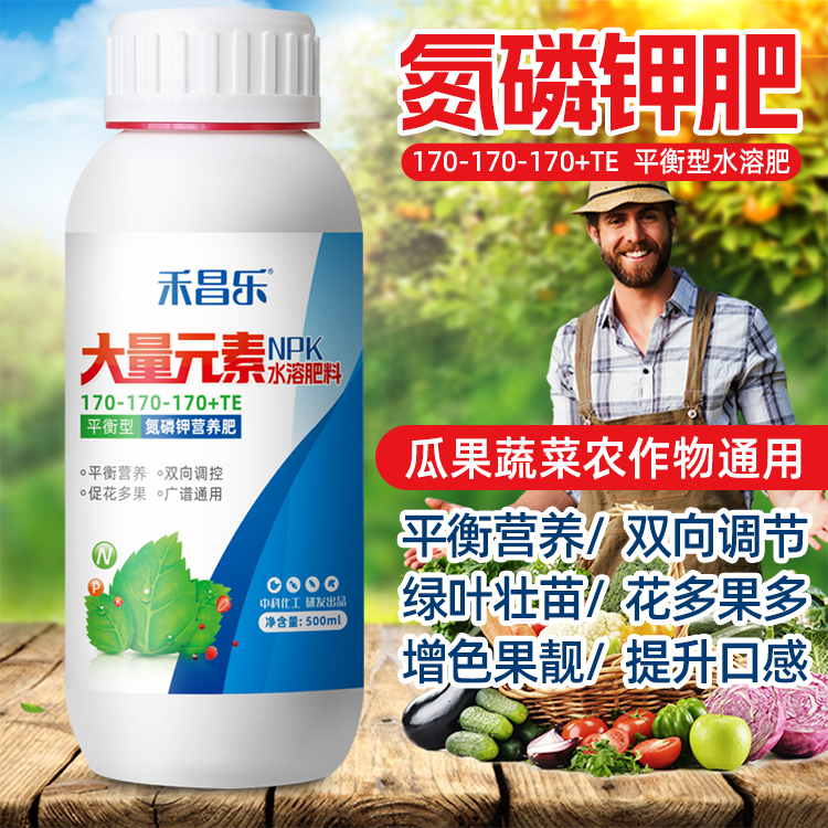 大量元素水溶肥料叶面肥氮磷钾肥
