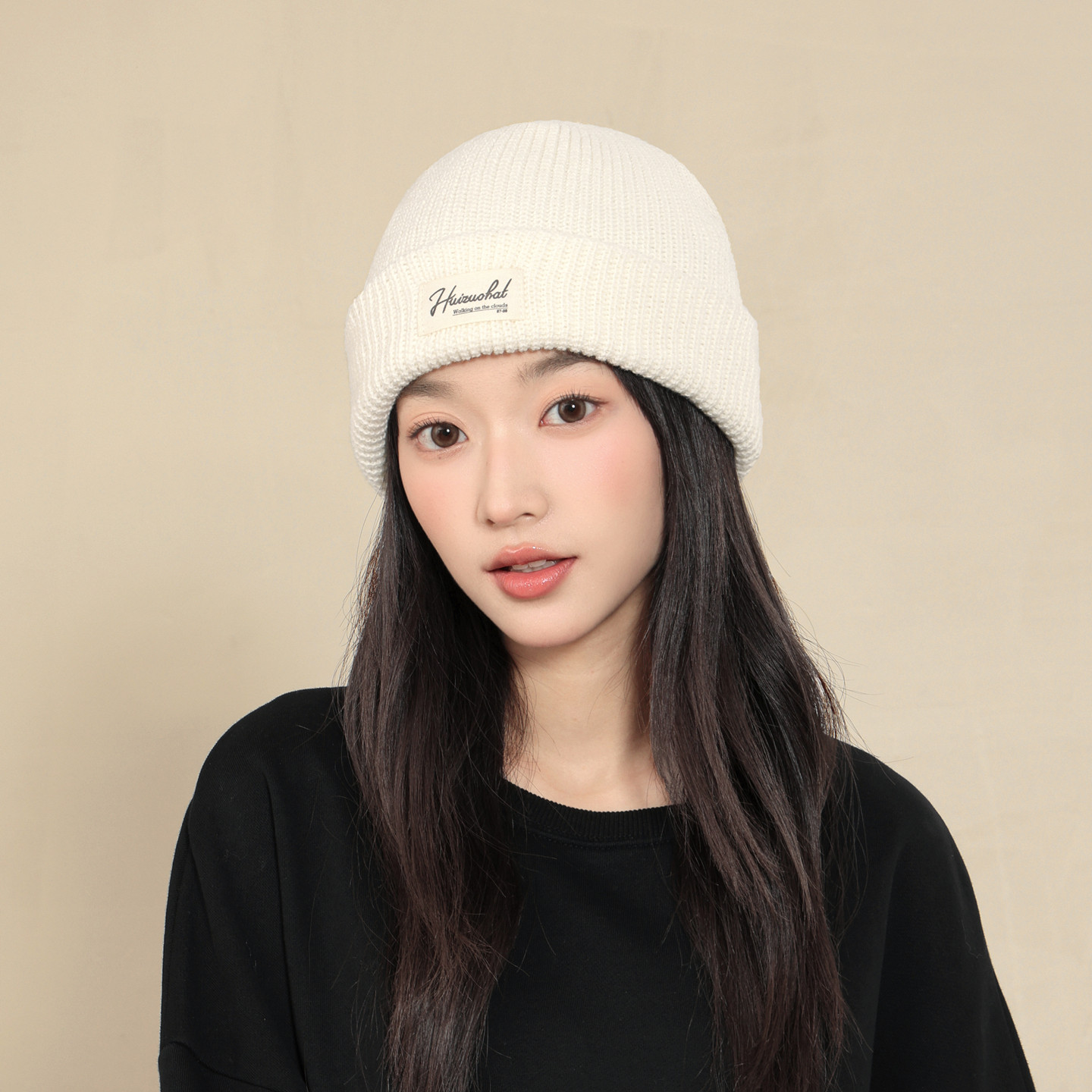 针织帽毛线帽子女宽松大头围显脸小加厚保暖护耳冬季2025新款冷帽,服饰配件/皮带/帽子/围巾,帽子,淘宝优惠券,粉丝福利购,淘宝优惠卷