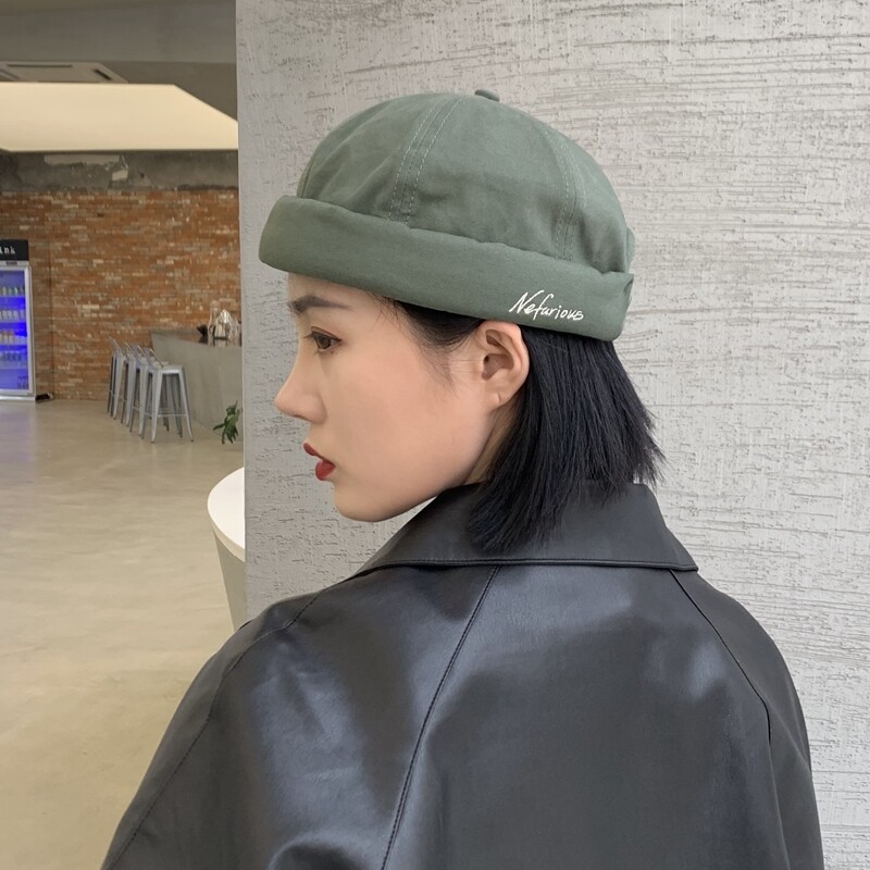 雅痞瓜皮帽地主帽子女夏天韩版ins潮街头嘻哈时尚男春秋冬季日系