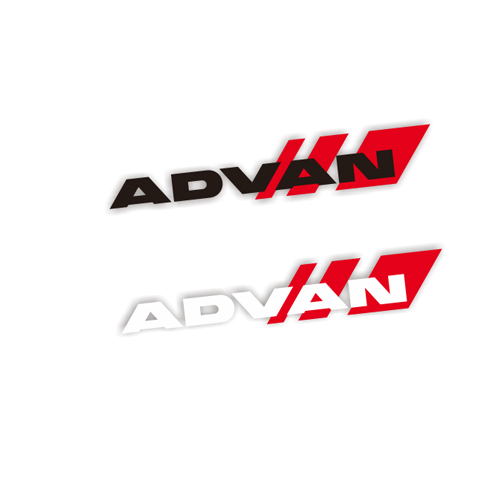 适用于ADVAN优科豪马横滨轮胎改装商标logo车身贴纸贴花 7542